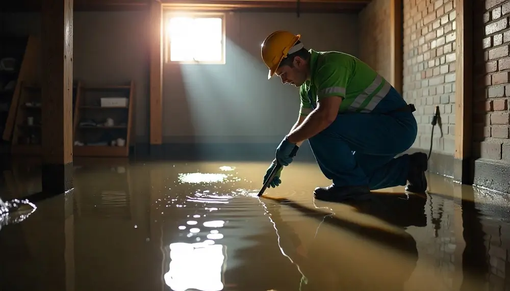 Professional water damage restoration services in Woosung, IL